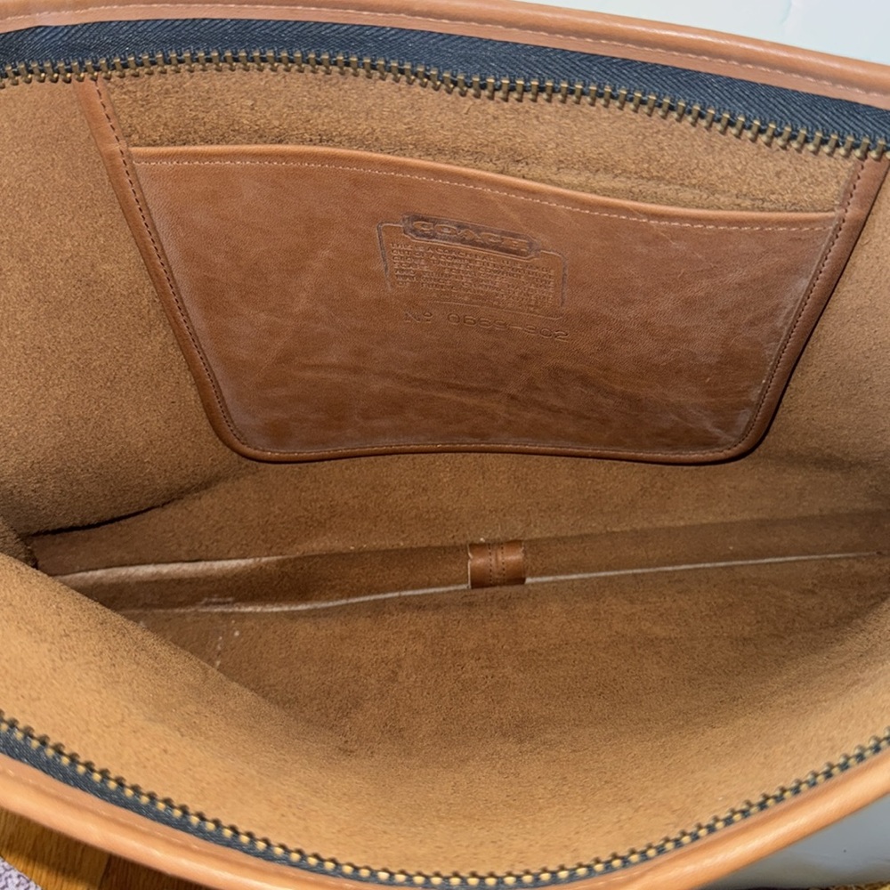 Vintage Coach portfolio/ laptop case - Picture 10 of 16